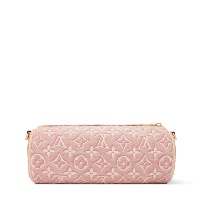 Women's Pochette Papillon Monogram Emblème Rose Ruban Nano Bag