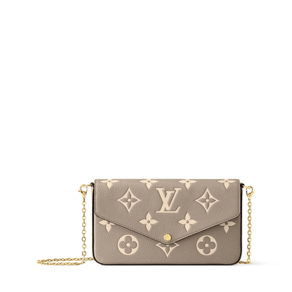 Women's Pochette Félicie Monogram Empreinte Leather Pouch M82610