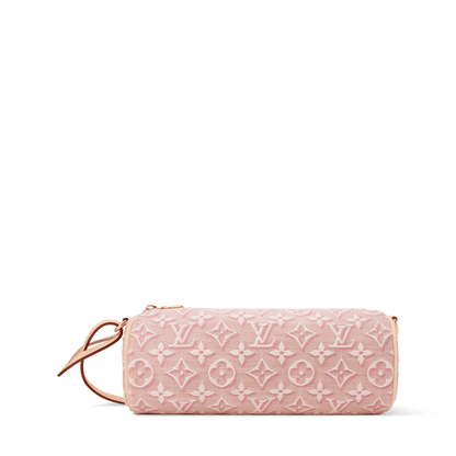 Pochette Papillon Monogram Emblème Rose Ruban Gold-Toned Hardware
