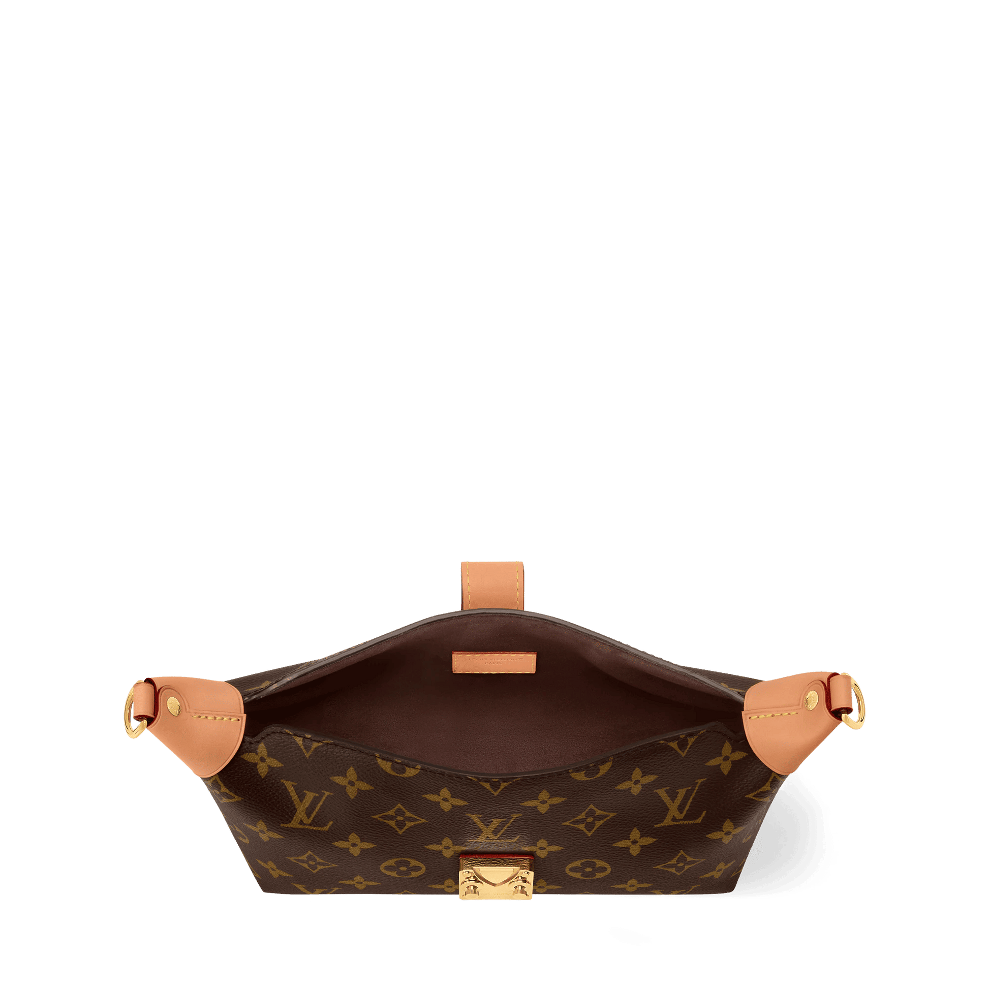 Pochette Mia Coated Canvas Gold-Toned Hardware