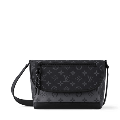 Men's Pulse Messenger Monogram Eclipse