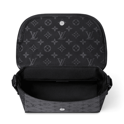 Men's Pulse Messenger Monogram Eclipse