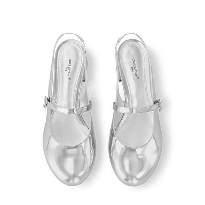 Women's Romy Slingback Pump Silver 1ACUPY