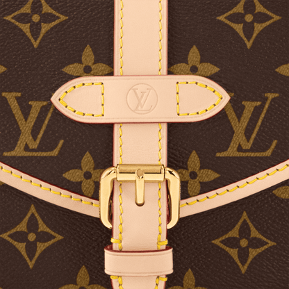 Women's Saumur BB Monogram Coated Canvas Saddle Bag M46740