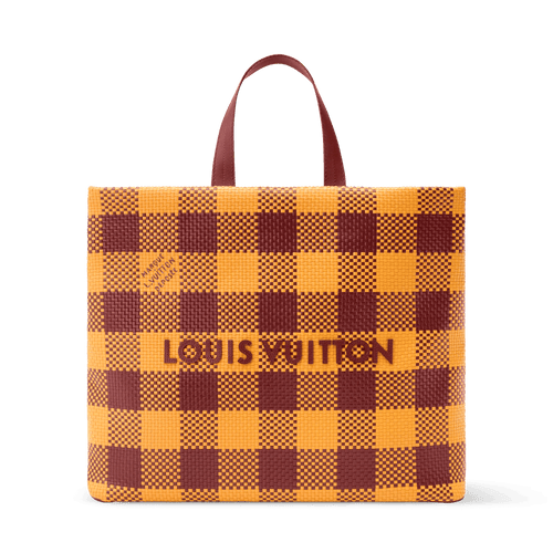 Men's Shopper Tote MM Damier Mustard