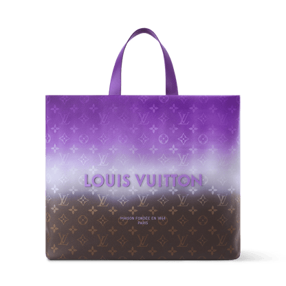 Men's Shopper Tote MM Monogram Pigment Purple