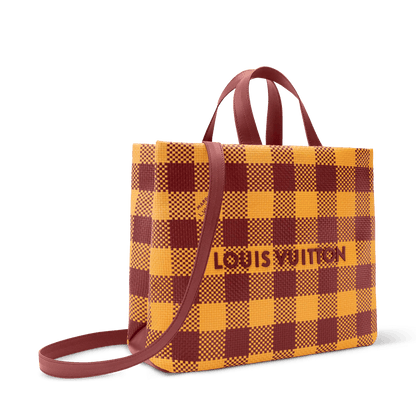 Men's Shopper Tote MM Damier Mustard