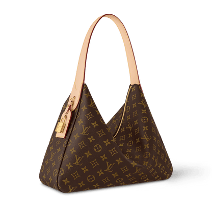 Women's Slouchy MM Monogram Coated Canvas Tote Bag M12098