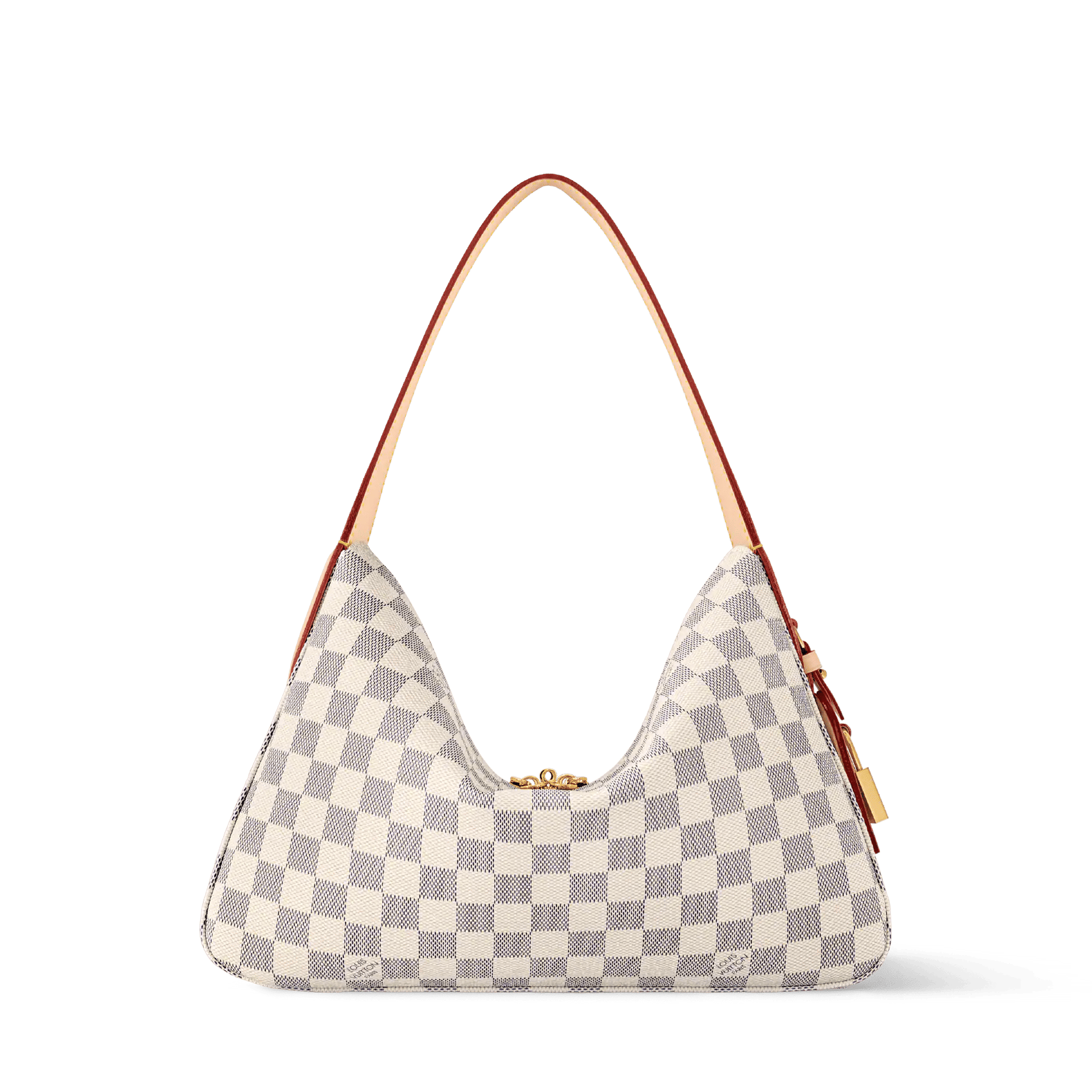 Women's Slouchy PM Damier Azur Coated Canvas Shoulder Bag N00116