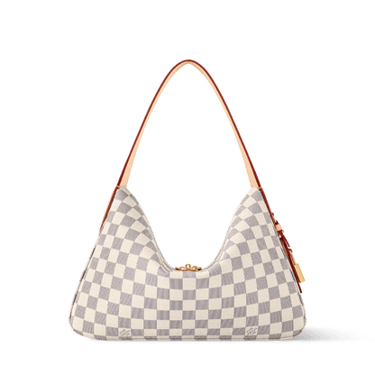 Women's Slouchy PM Damier Azur Coated Canvas Shoulder Bag N00116