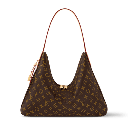 Women's Slouchy MM Monogram Coated Canvas Tote Bag M12098