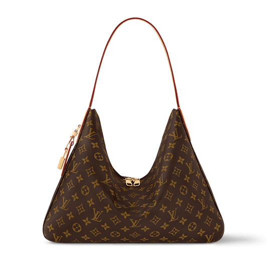 Women's Slouchy MM Monogram Coated Canvas Tote Bag M12098