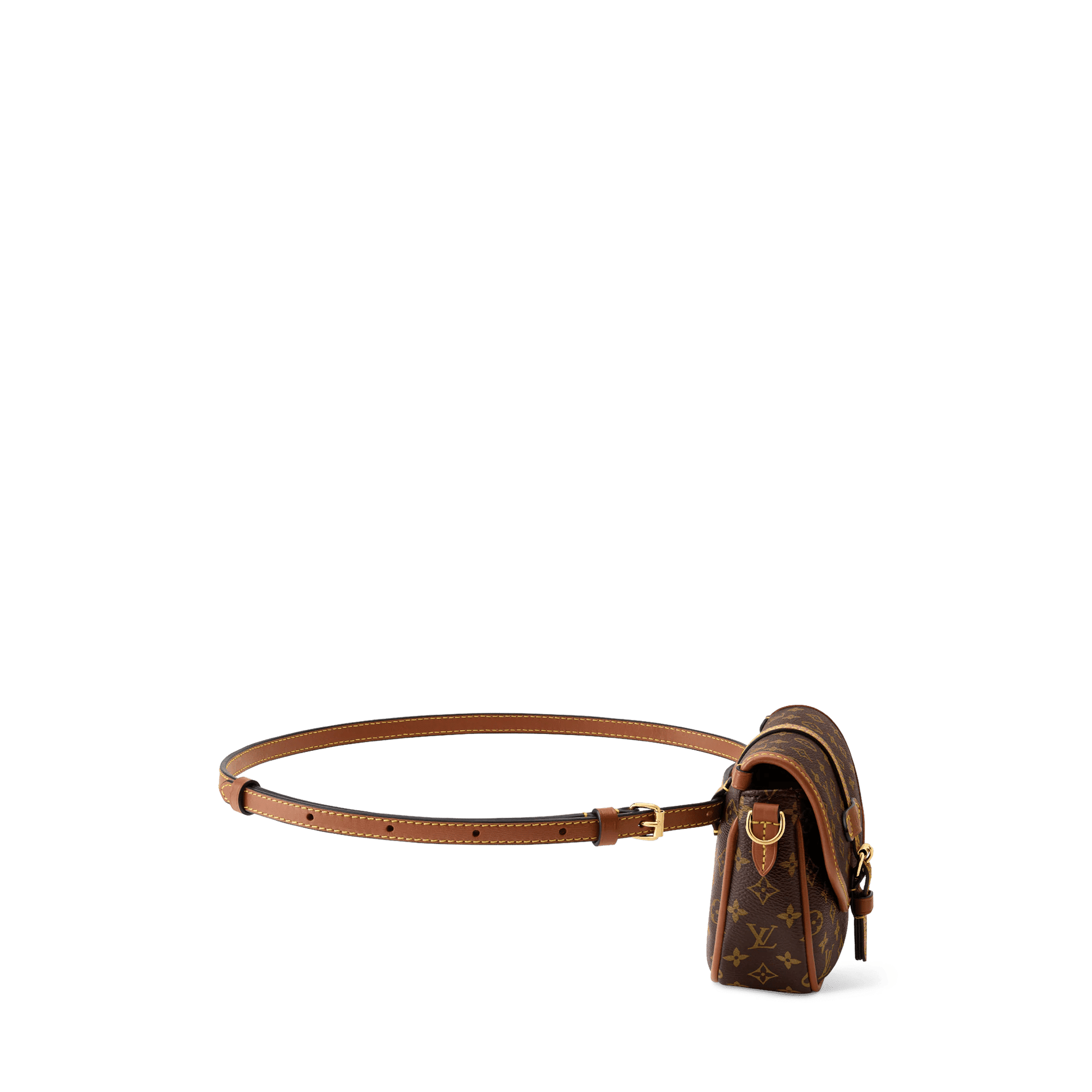 Women's Solo Monogram Coated Canvas Nano Bag M27096