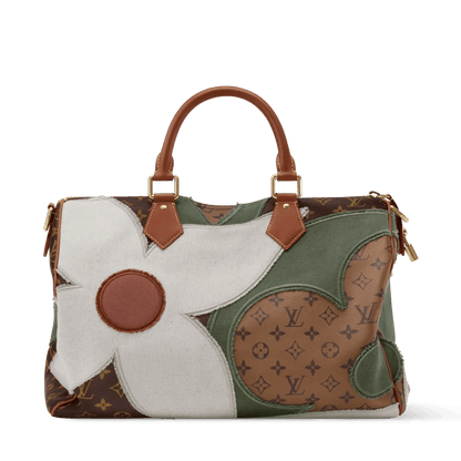Men's Speedy 40 Bandoulière Bag Khaki