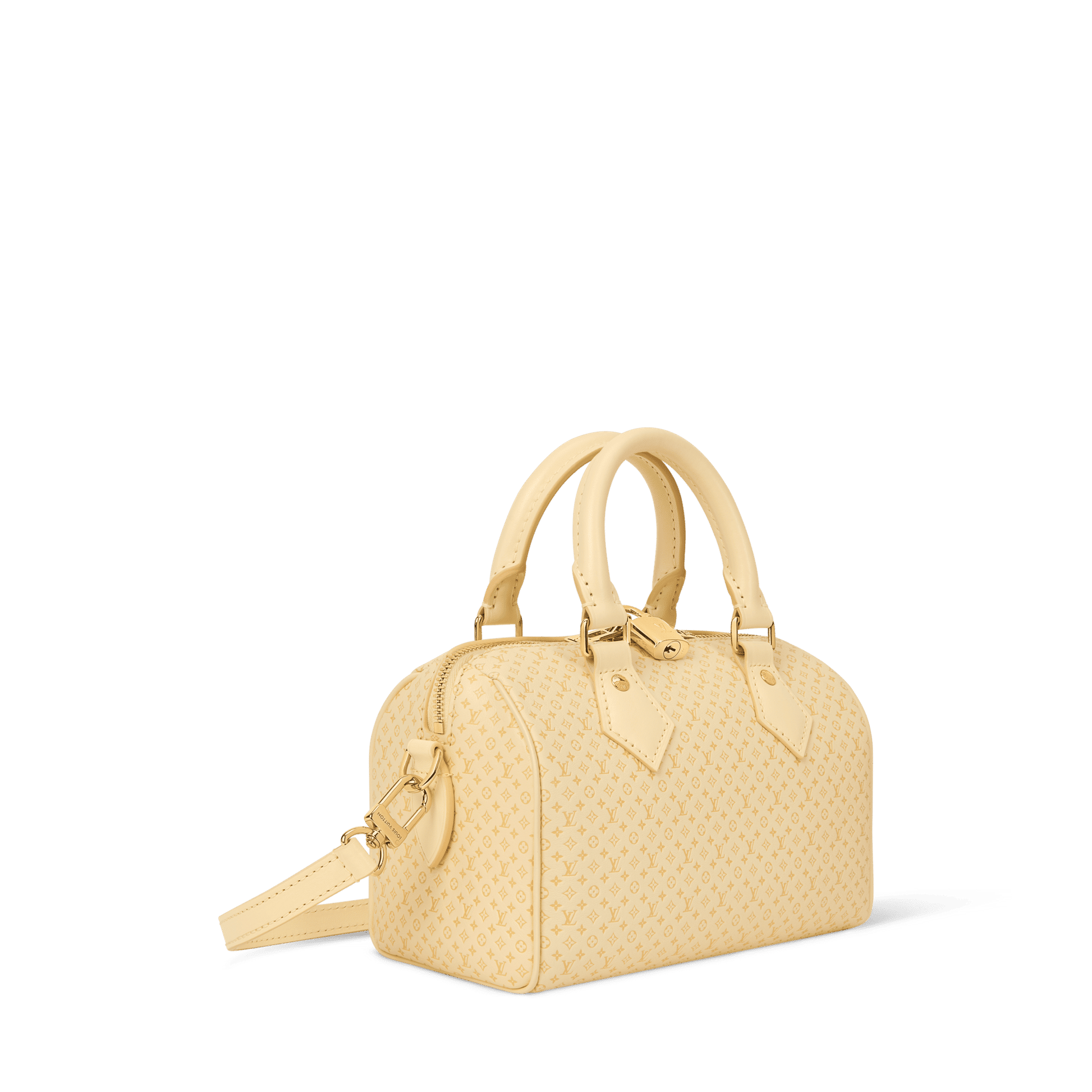 Women's Speedy Bandoulière 20 Banana Calfskin Leather Handbag M29494