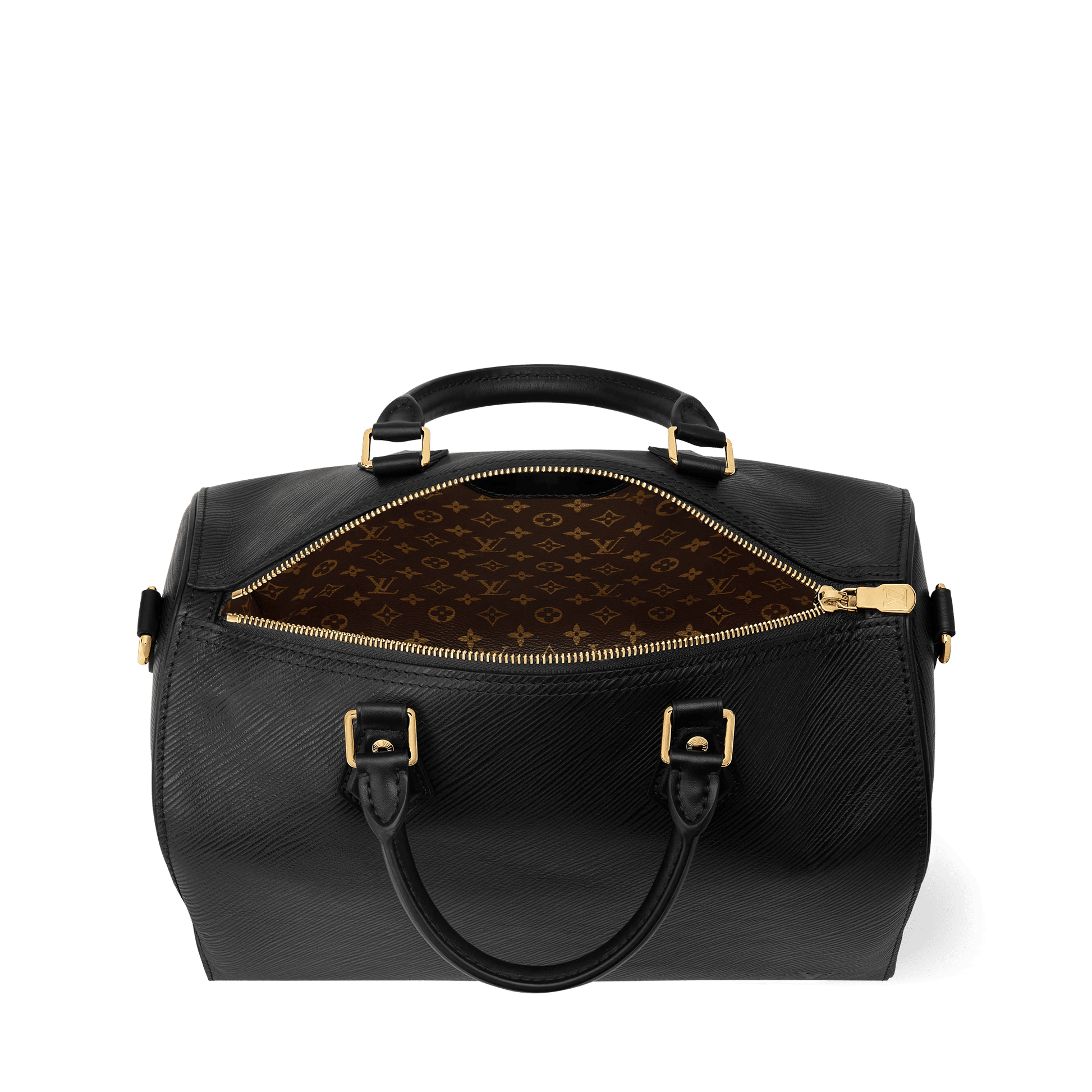 Women's Speedy Soft 30 Black Epi Leather Handbag M25671