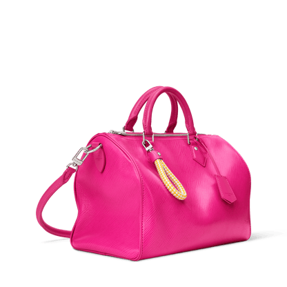 Women's Speedy Soft 30 Rose Miami Epi Leather Handbag M29466