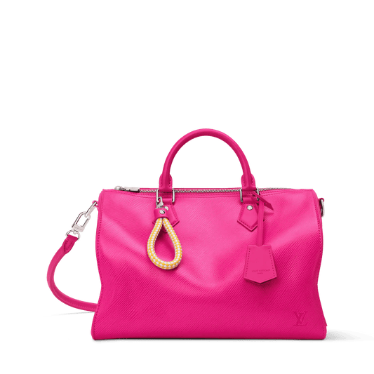 Women's Speedy Soft 30 Rose Miami Epi Leather Handbag M29466