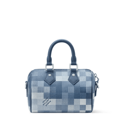 Men's Speedy 18 Bandoulière Mini Bag Indigo