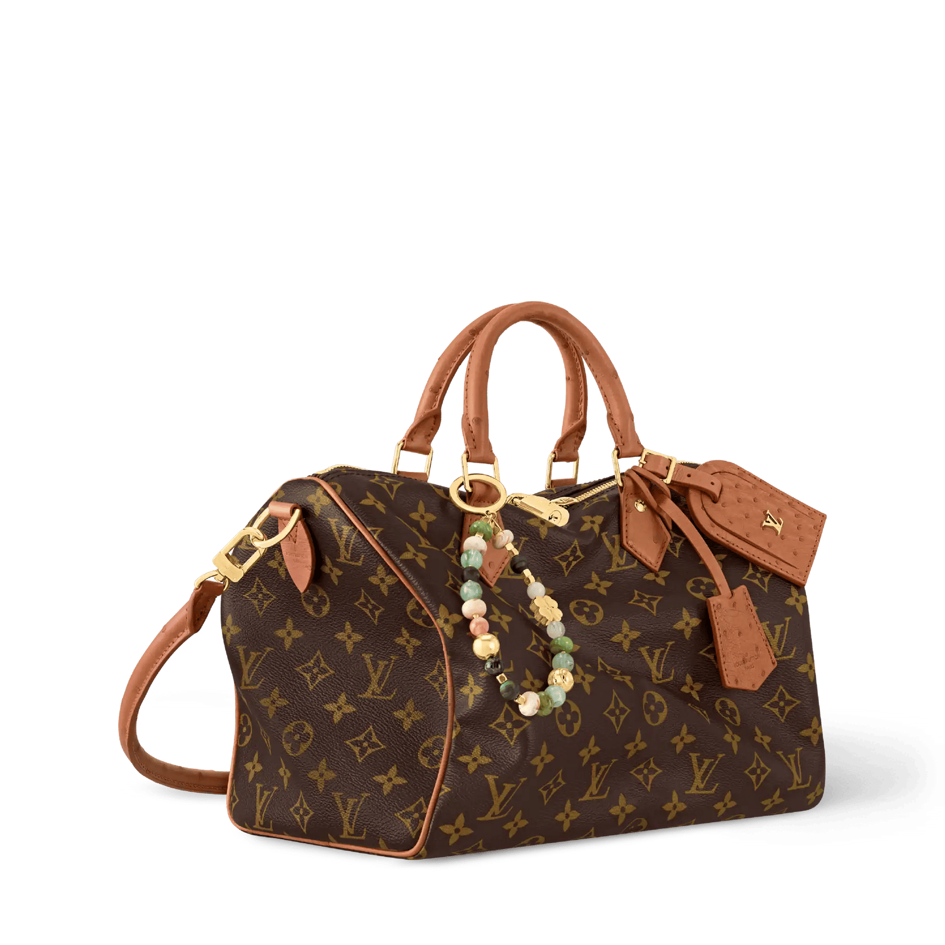 Women's Speedy Soft 30 Boho Monogram Coated Canvas Handbag N87212