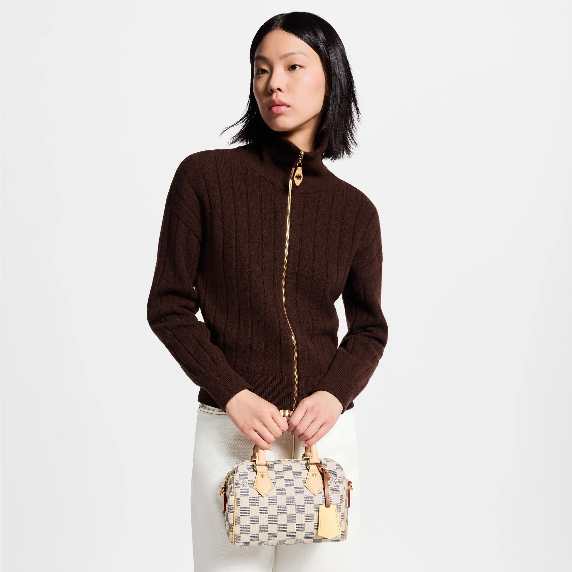 Women's Speedy Bandoulière 20 Damier Azur Coated Canvas Handbag N40950