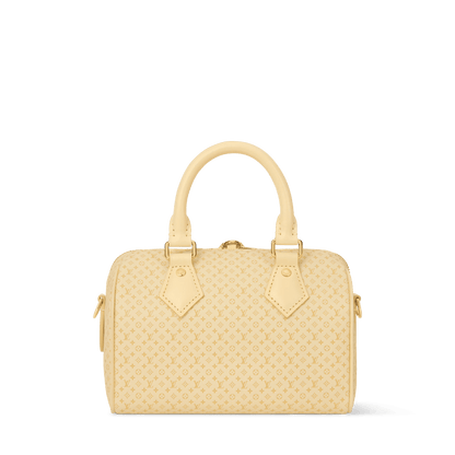 Women's Speedy Bandoulière 20 Banana Calfskin Leather Handbag M29494