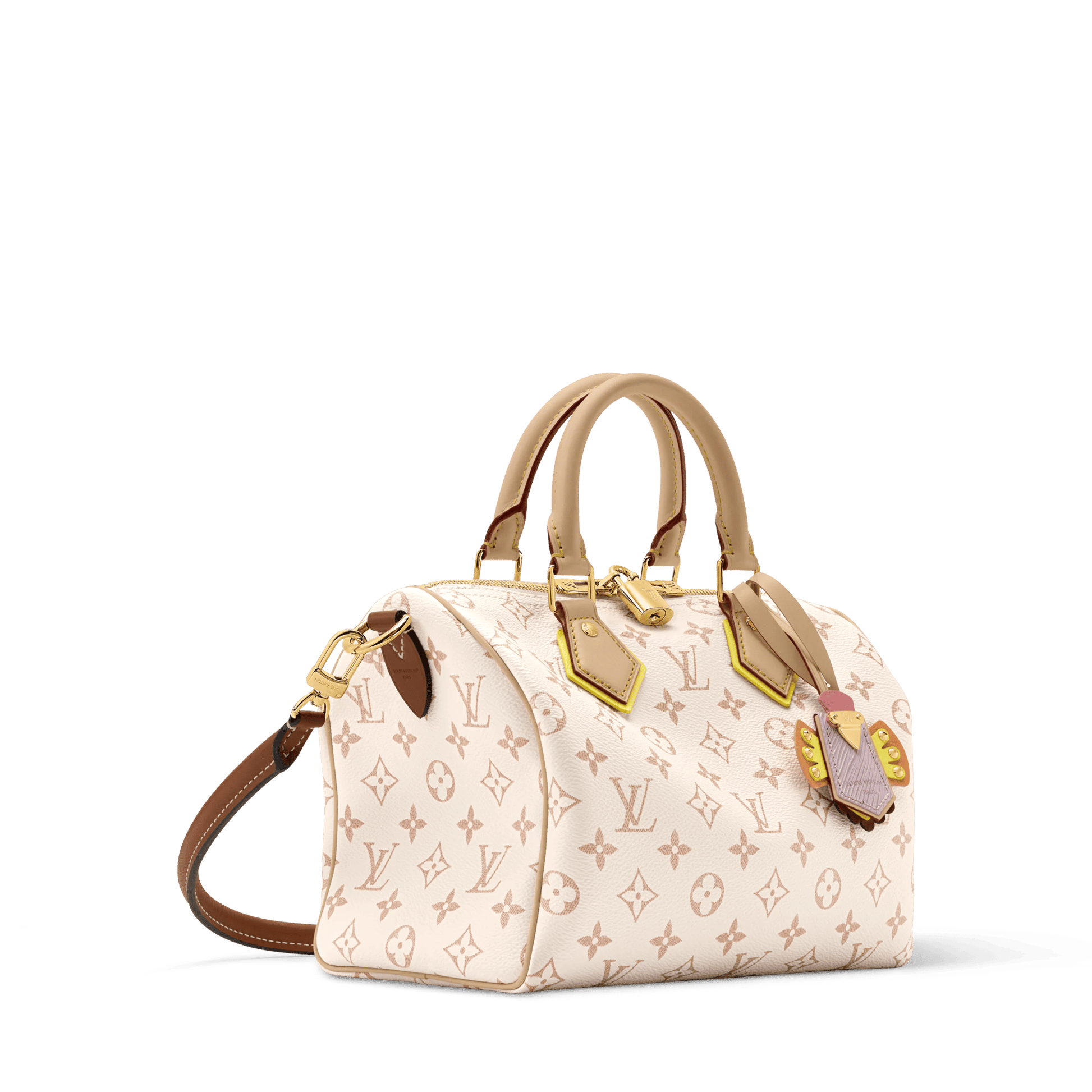 Women's Speedy Bandoulière 25 Monogram Dune Canvas Bag