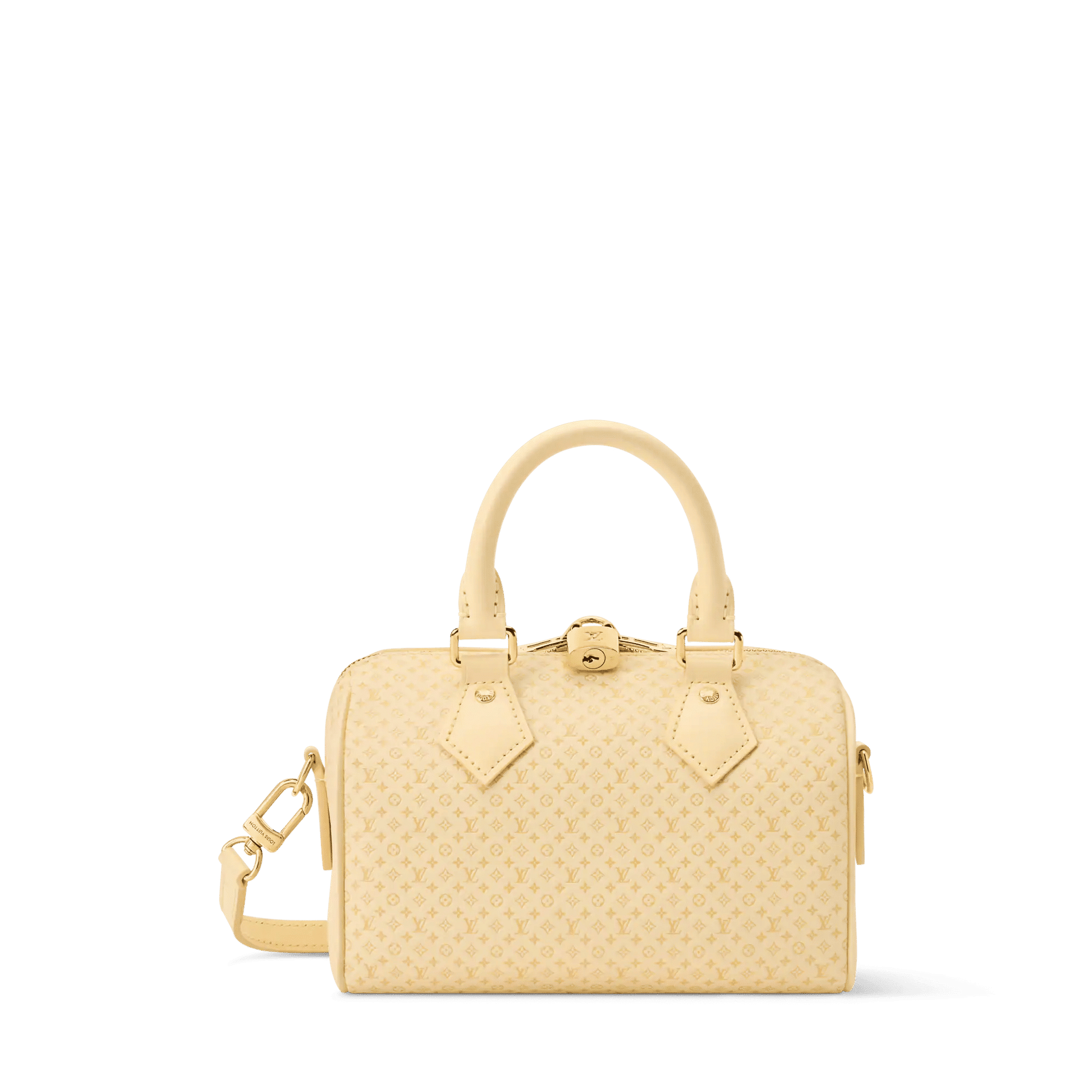 Women's Speedy Bandoulière 20 Banana Calfskin Leather Handbag M29494