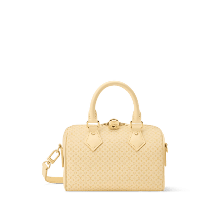 Women's Speedy Bandoulière 20 Banana Calfskin Leather Handbag M29494