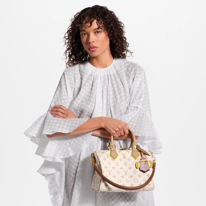 Women's Speedy Bandoulière 25 Monogram Dune Canvas Bag