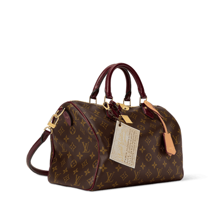 Women's Speedy 30 Soft Celebration Monogram Coated Canvas Handbag M28379