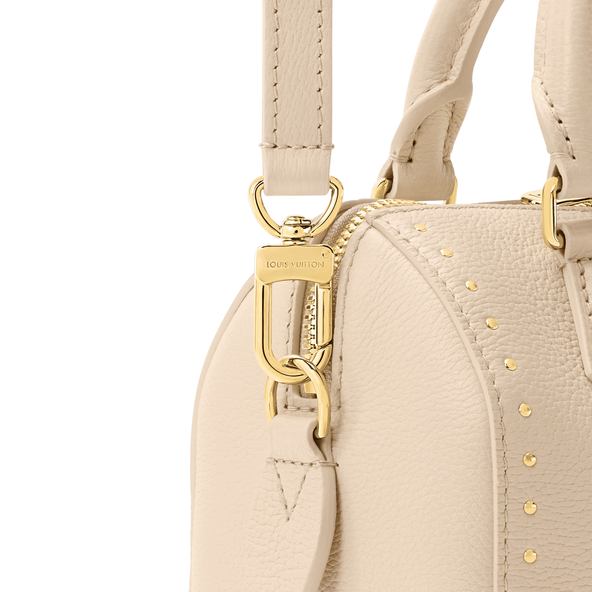Women's Speedy Trunk 20 Calfskin Leather Almond Crossbody Bag