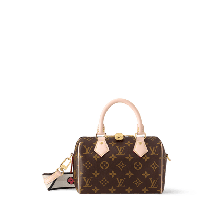 Women's Speedy Bandoulière 20 Monogram Coated Canvas Crossbody Bag M46234