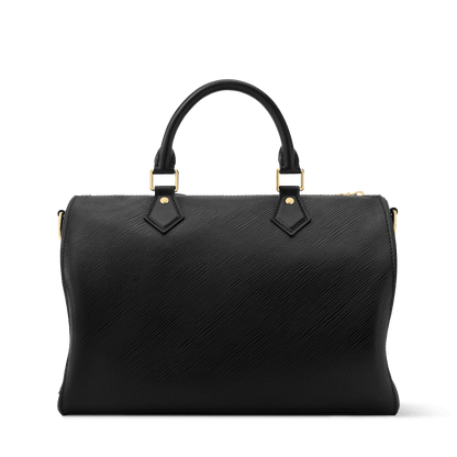 Women's Speedy Soft 30 Black Epi Leather Handbag M25671