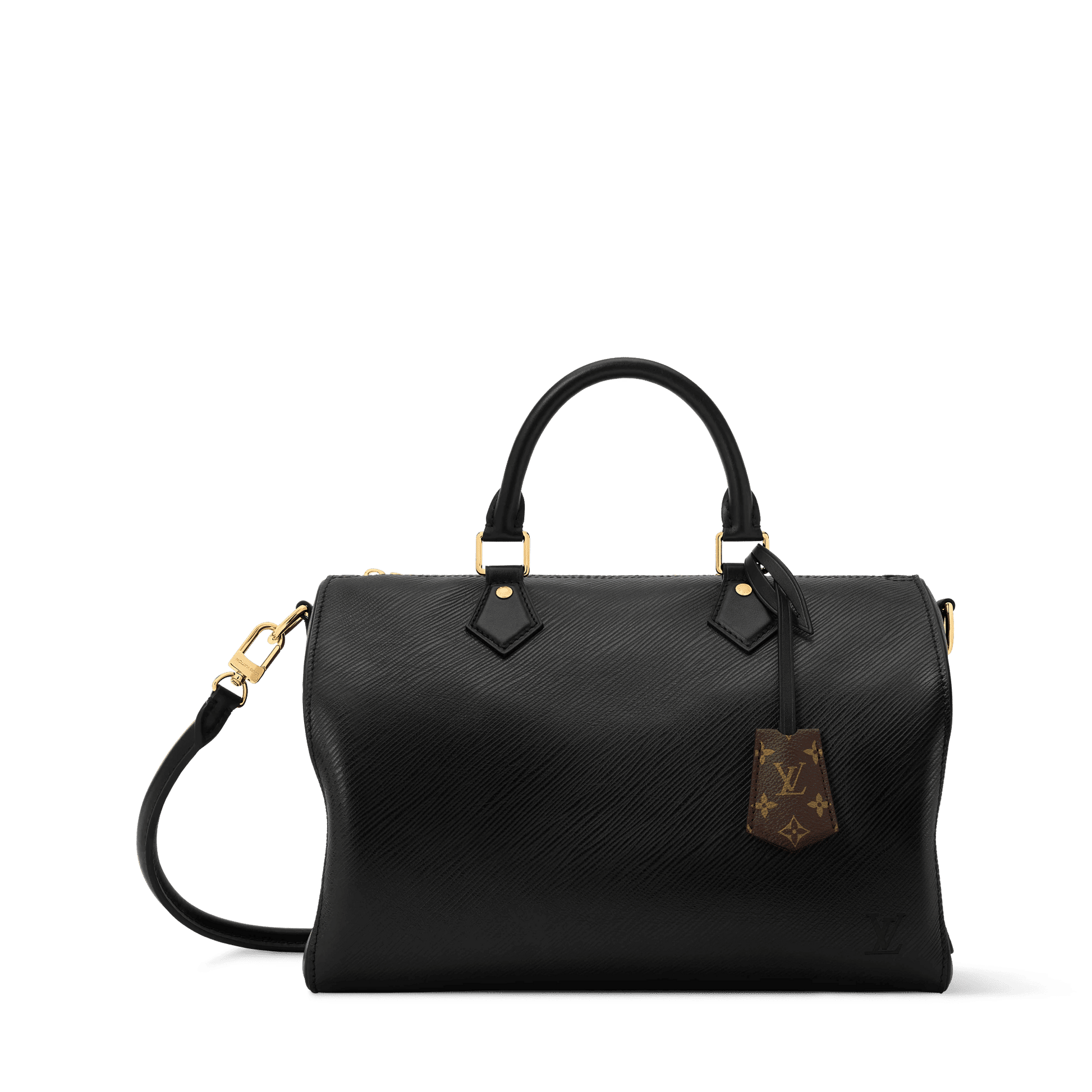 Women's Speedy Soft 30 Black Epi Leather Handbag M25671