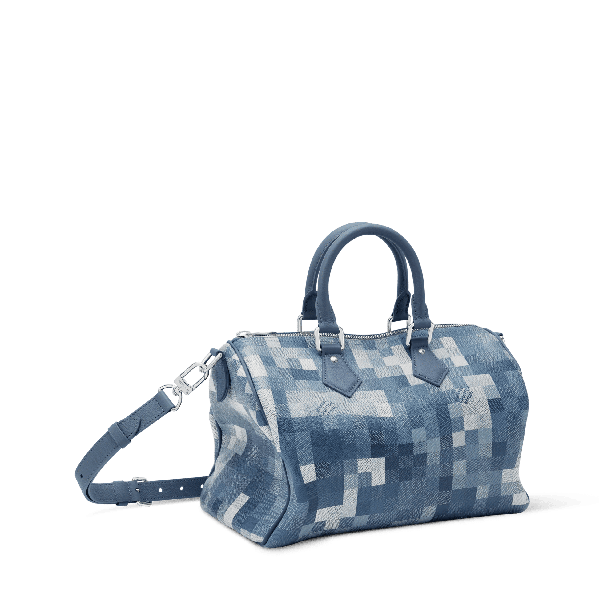 Men's Speedy 30 Bandoulière Bag Damoflage Indigo