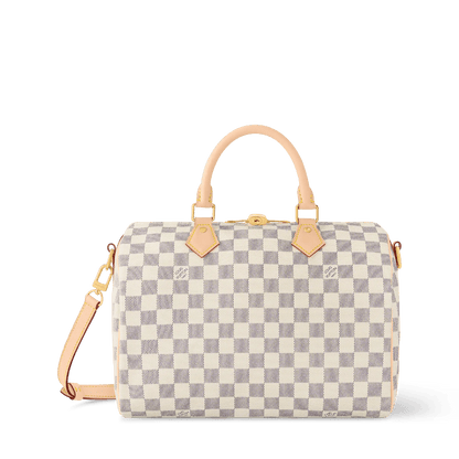 Women's Speedy Bandoulière 30 Damier Azur Handbag N40592