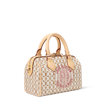Women's Speedy Bandoulière 20 LV Stamp Nude Rose Monogram Canvas Handbag M29459