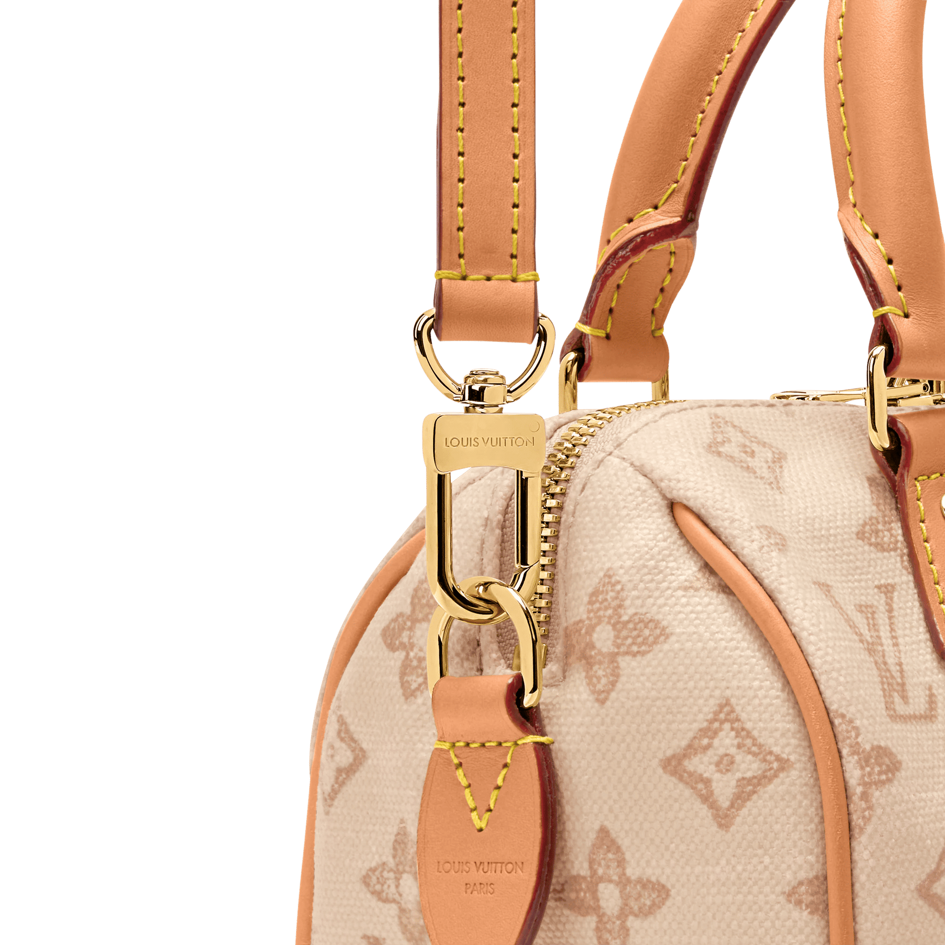 Women's Speedy Bandoulière 20 Linen Monogram Origine Canvas Handbag M27951