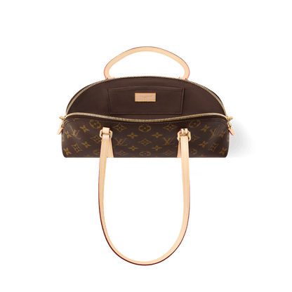 Women's Squire East West Monogram Canvas Shoulder Bag