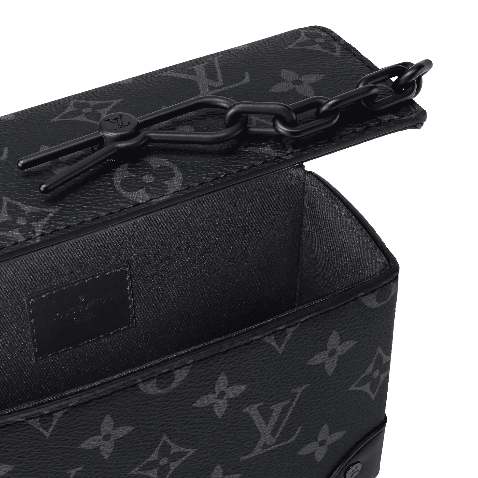 Men's Steamer Wearable Wallet Monogram Eclipse Canvas