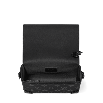 Men's Steamer Wearable Wallet Monogram Eclipse Canvas