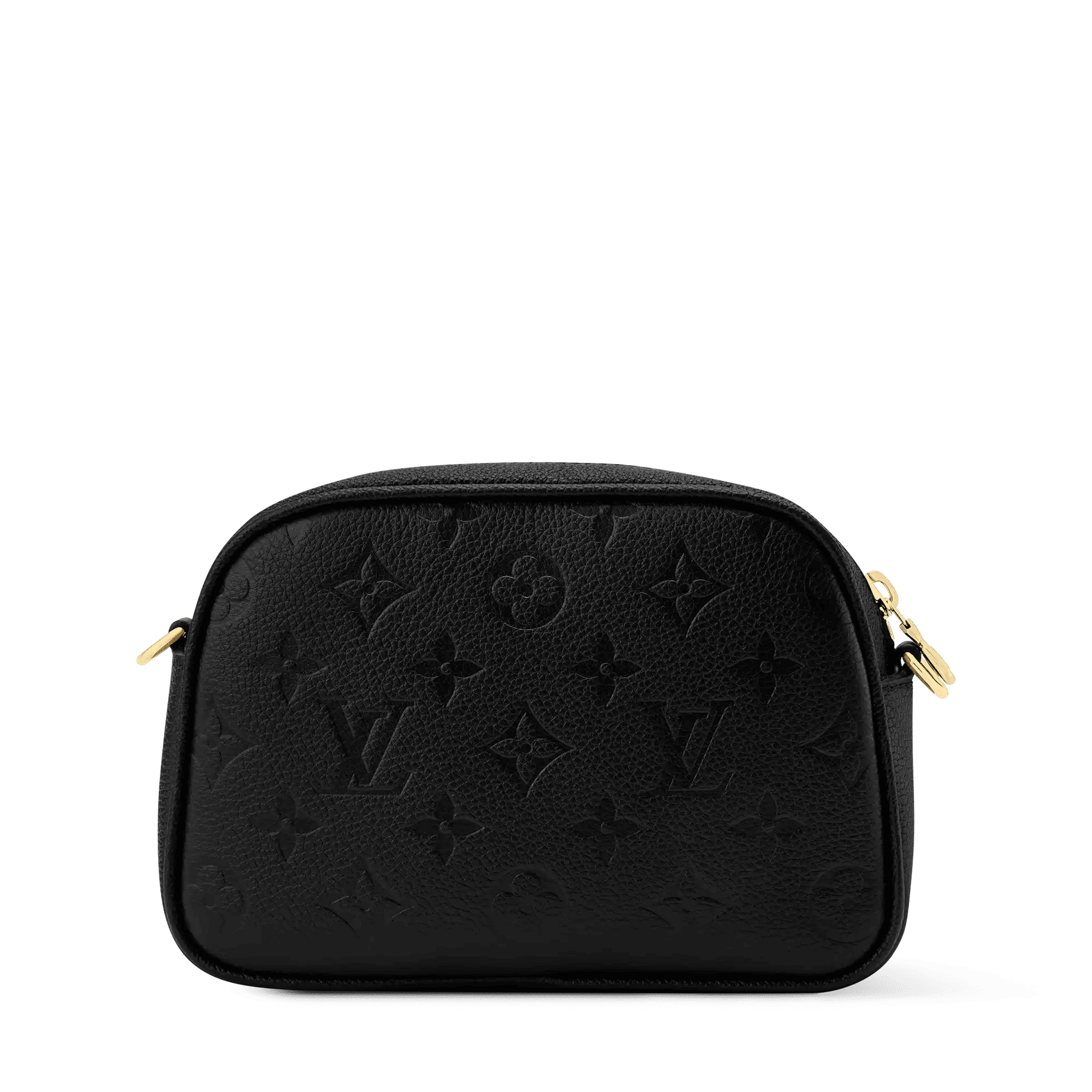 Women's Tiny Camera Bag Black Monogram Empreinte Leather Crossbody M25518