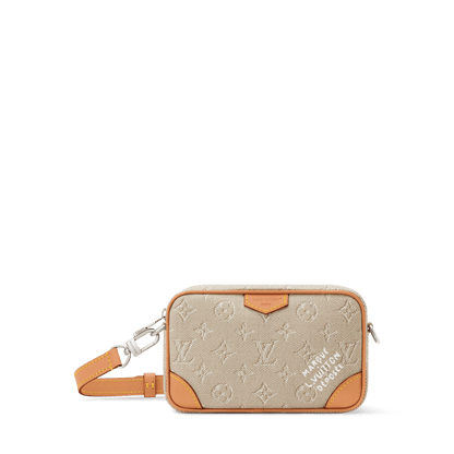 Men's Trocadéro Wearable Wallet Monogram Heritage Linen
