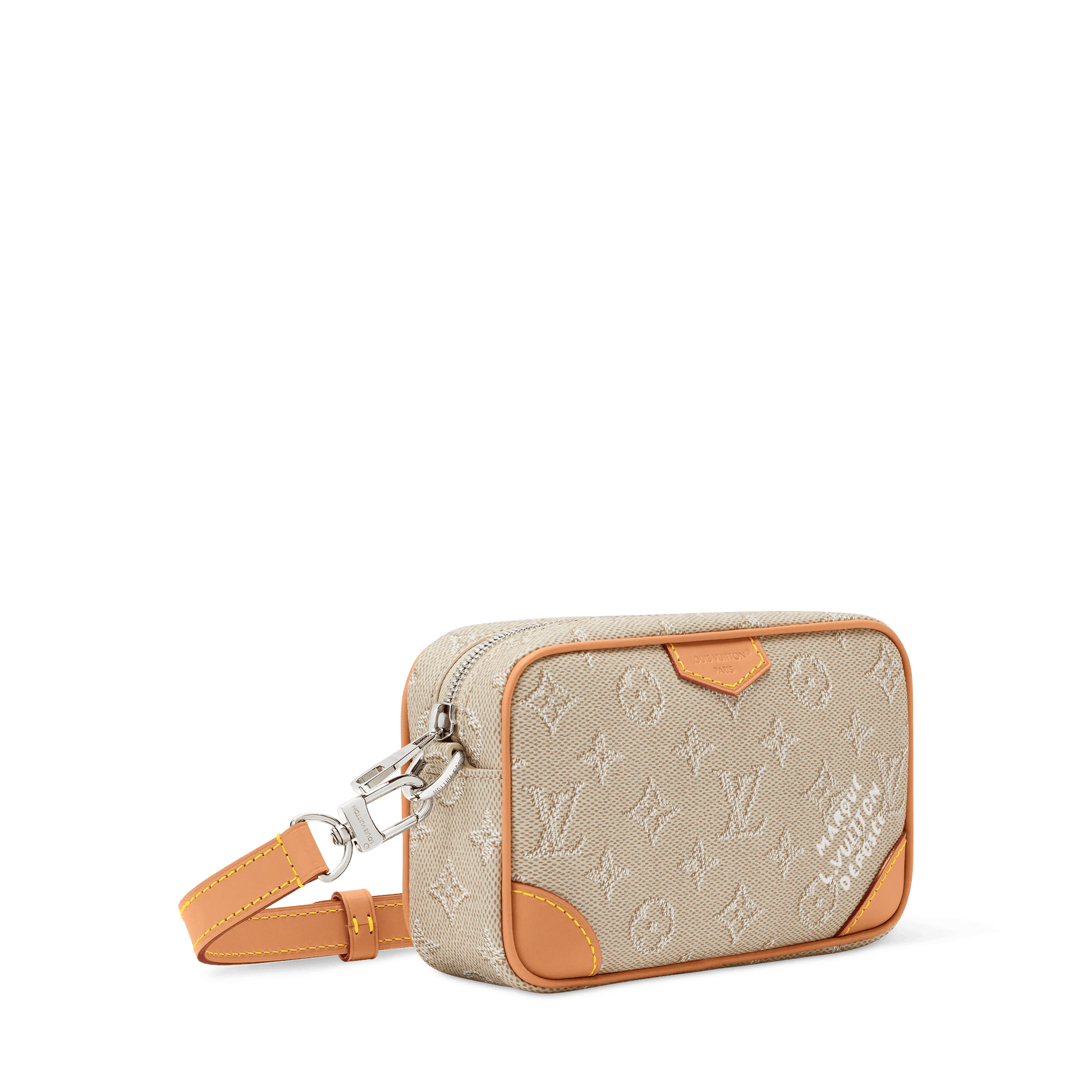 Men's Trocadéro Wearable Wallet Monogram Heritage Linen
