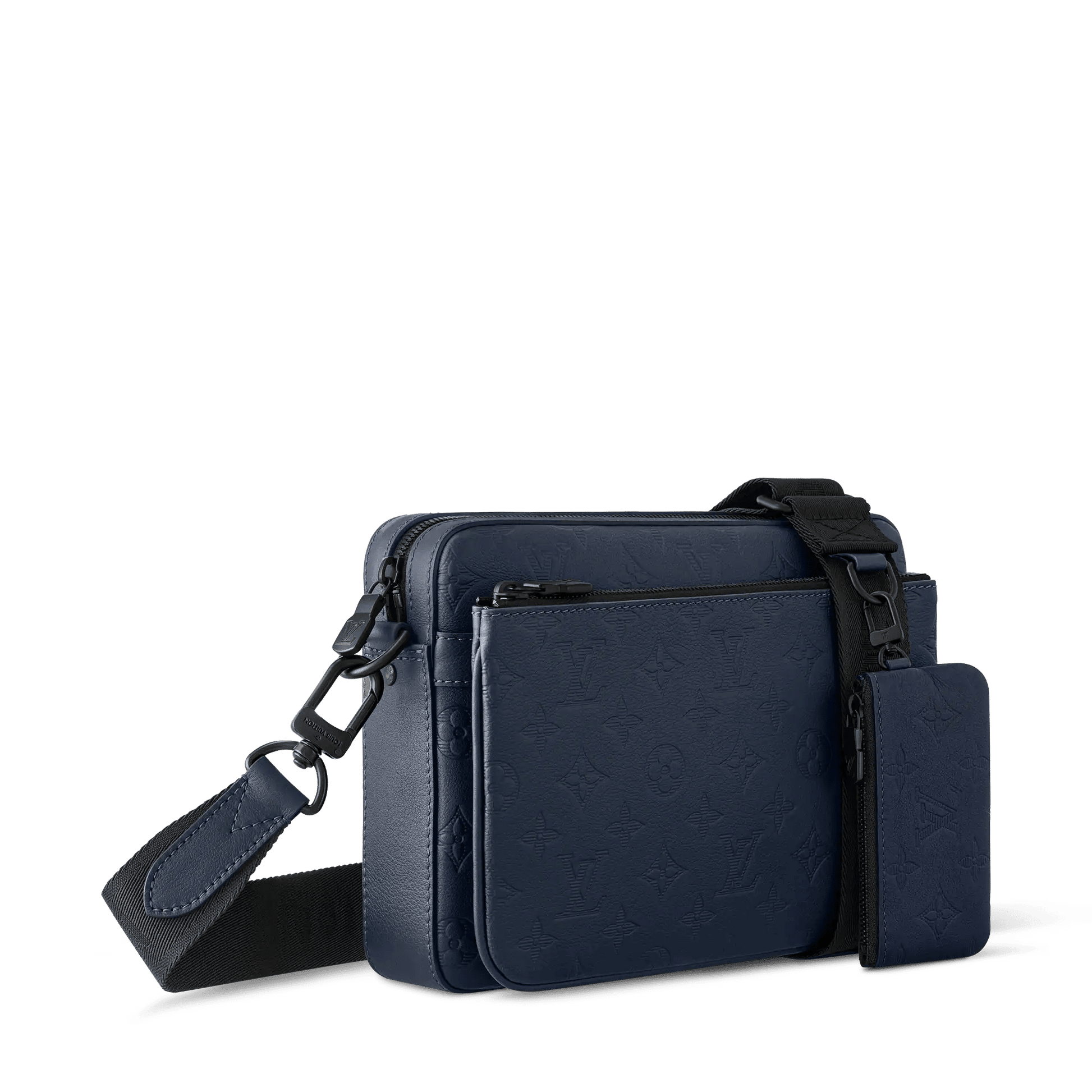 Women's Trio Messenger Monogram Shadow