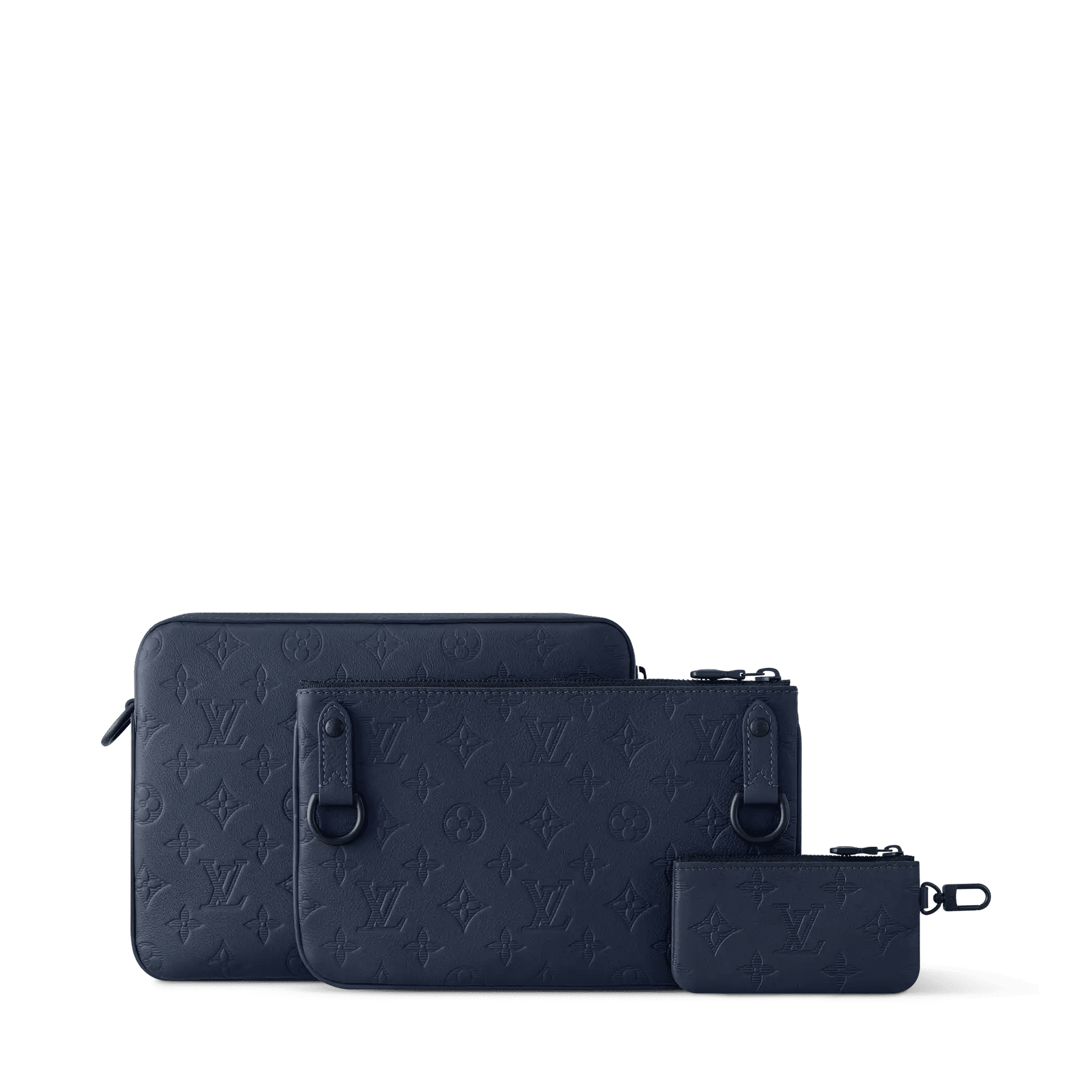 Women's Trio Messenger Monogram Shadow