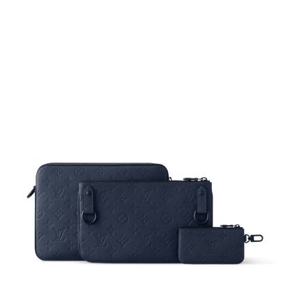 Women's Trio Messenger Monogram Shadow