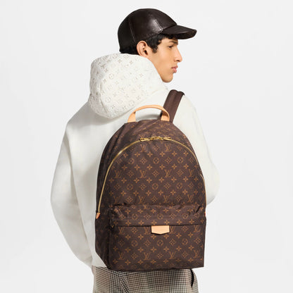 Men's Track Backpack MM Silk Tech Monogram