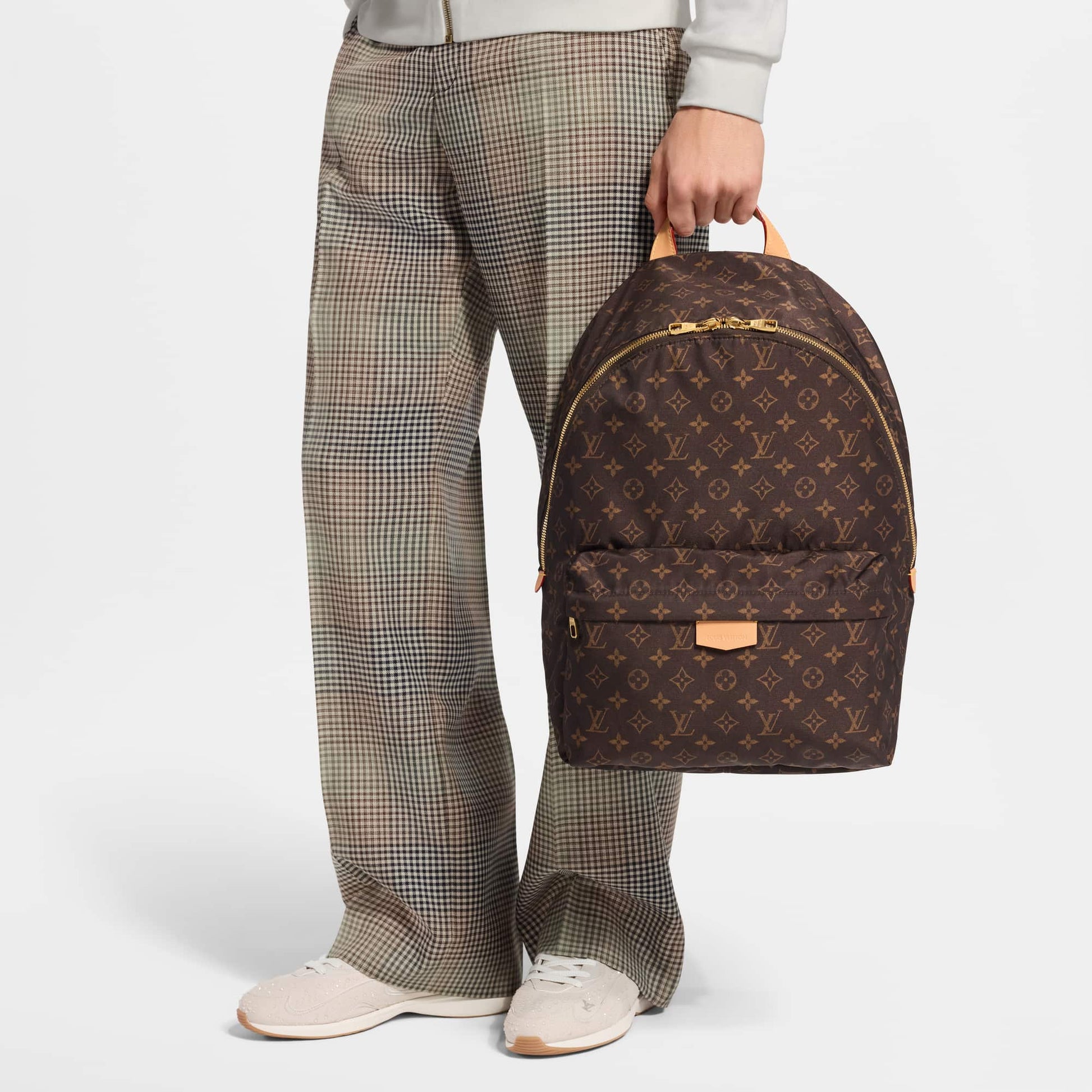 Men's Track Backpack MM Silk Tech Monogram